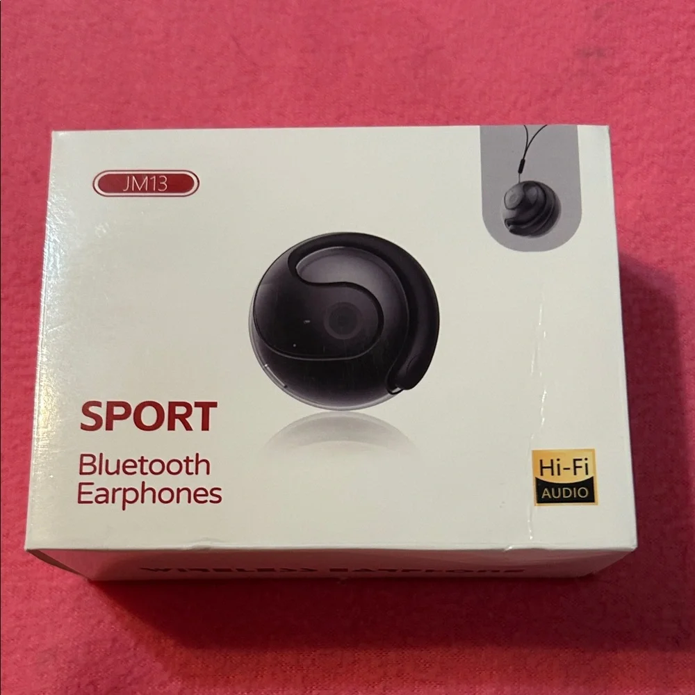 Black Bluetooth Earphones